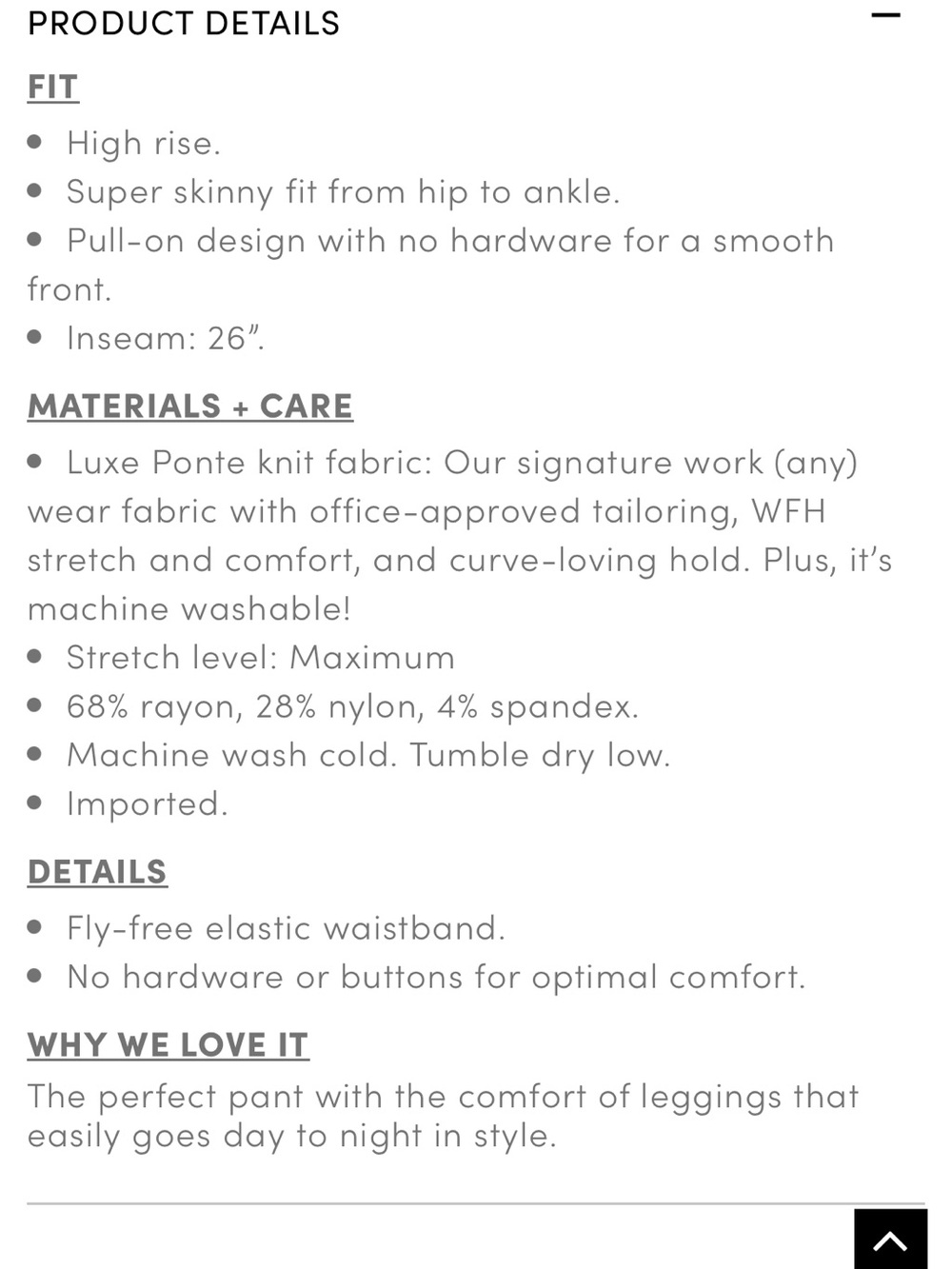 Torrid Studio Pull-on Luxe Ponte Charcoal Pencil Pant - Picture 5 of 11
